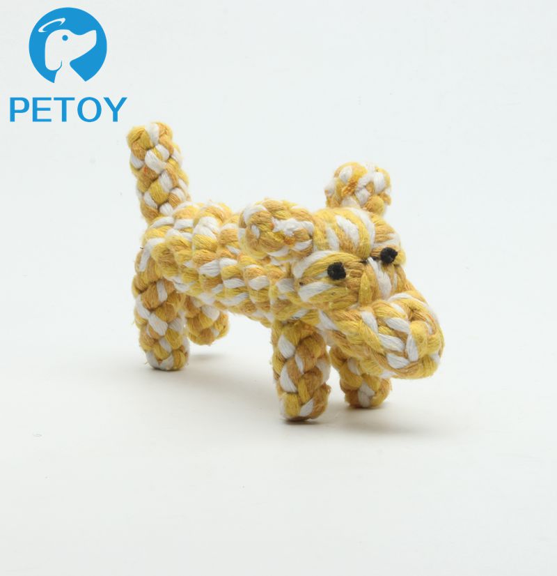 Eco - Friendly Durable Pet Toys Cute Animal Shape For Tugging Chewing