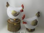S017TC Unique Rooster Animal Garden Ornaments Weather Resistant