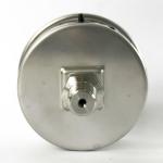 10 Bar All Stainless Steel Pressure Gauge EN 837-1 Back Mount Manometer Heating