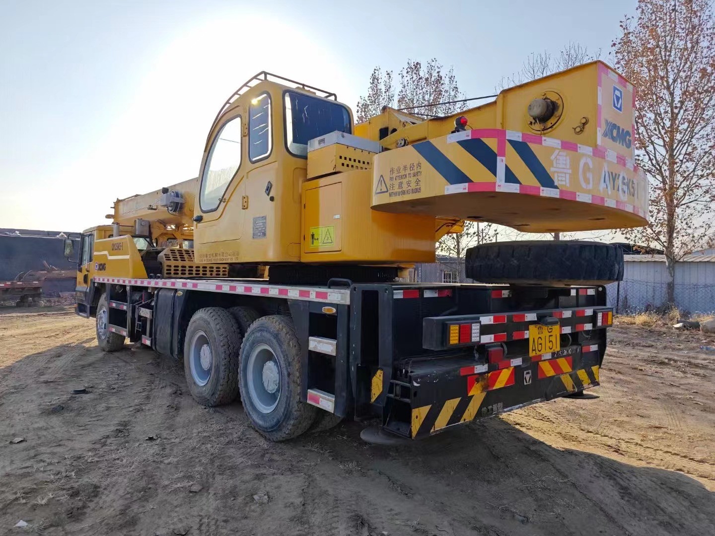 2017 XCMG Truck Mounted Crane 25K5-1 39.5m 31750KG 220kw Diesel with Steel wire tyre
