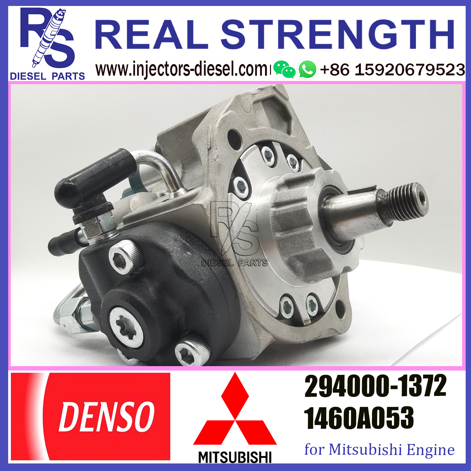 HP3 Denso Common Rail originale 294000-1372,1460a053 per motore MITSUBISHI 4 d56