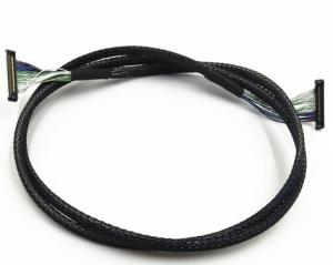 Quality Lvds Kel Micro Coaxial Cable 1.8m Laptop Screen 26AWG wholesale