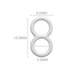 Eco Friendly 6MM 8MM Bra Adjustable Slider Tall Design