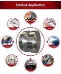 5 Inch 15 Inch White Black Aluminum Gutter Coil Manufacturer