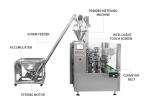 Penumatic Doypack Premade Bag Packaging Machine 2.3KW Stand Up Pouch Filling