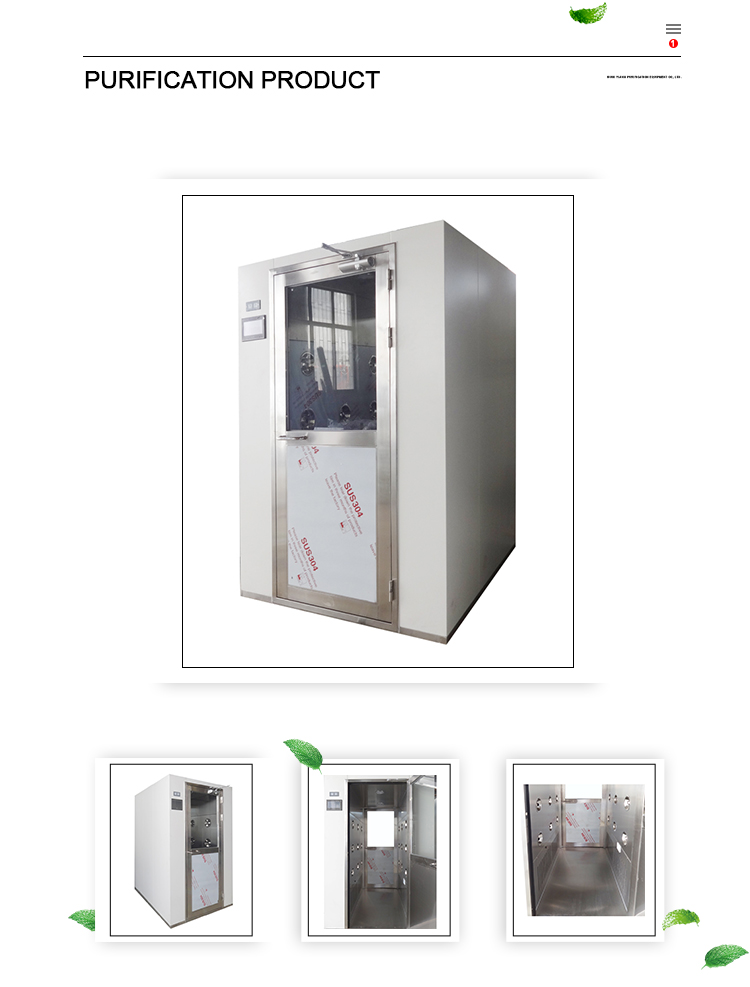 SUS304 Clean Room Air Filters 450kg Cleanroom Design Build