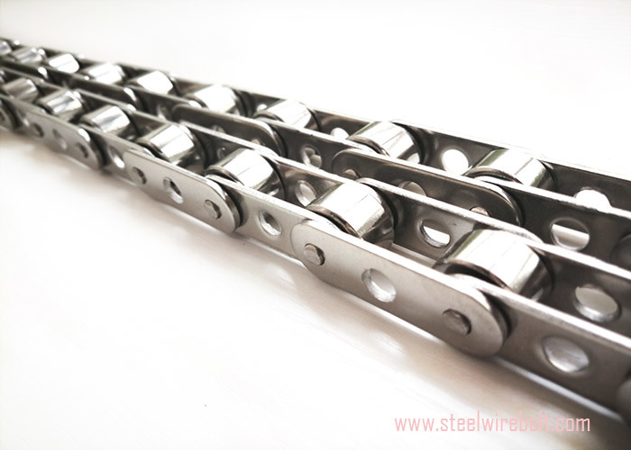 Industrial Driven Stainless Steel Conveyor Chain Armor - Cased Pins Wear Resistant