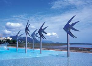 Quality Sea Fish Commercial Water Features , Swimming Pool Water Features Stainless Steel wholesale