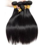 Double Weft Straight Virgin Human Hair Bundles 8A Grade Free Tangle No Shedding