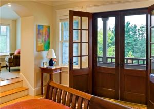 Quality House Main Solid Wood Doors EPE Inside Durable Frame With Front Grill Designs wholesale