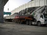 180 - 250 Ton Girder Transporter Trailer 8.25 - 20 Tyre Size Hydraulic Steering
