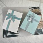 Gift box packaging box, exquisite small fresh rectangular gift box, skin care