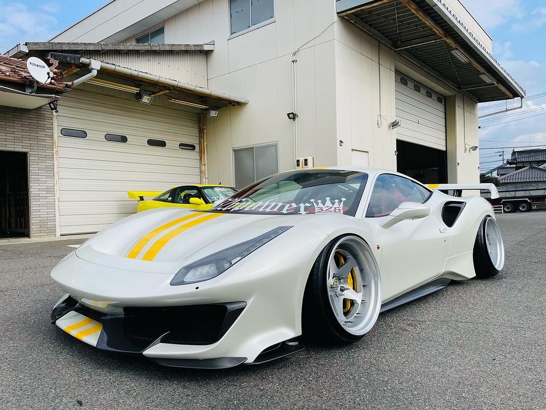 Carbon Fiber Widebody Ferrari 488pista Spoiler Carbon Fiber Spoiler Wing