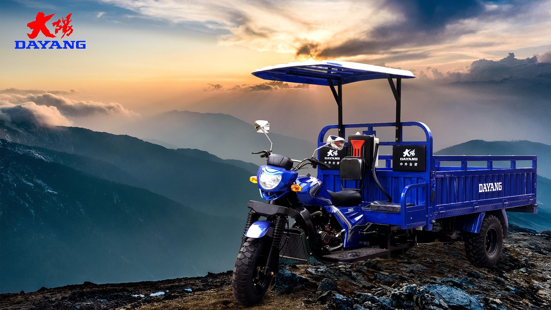 2022 High Popularity Adult Gasoline Motorcycle 250cc Adult Cargo Moto Truck Tricycle