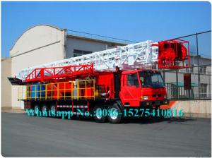 Quality Red Pile Drilling Machine Water Well Drilling Truck ZJ10 / 900CZ 1000m Drilling Depth wholesale