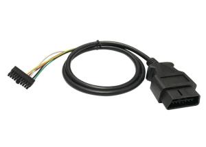 Quality OBD2 OBDII 16 Pin J1962 Male to Molex 20 Pin Female Connector Cable wholesale