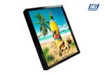 Fiberboard Easy Mounting Desk Top Graphic Holder Black Aluminum Frame