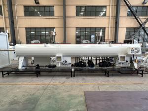 Quality UPVC 75- 250mm Pvc Pipe Extrusion Line Machine With 80/156 Extruder wholesale