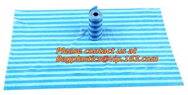 Dog Waste Bags with Dispenser, Disposable Recycling Colorful Custom Bio Eco Friendly Biodegradable Pet Dog Poo Waste Bag
