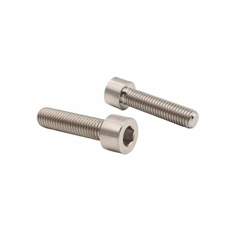 Crown Mark Processing Custom-Made Pure Titanium Cup Head Hexagon Screw Titanium Alloy Hexagon Screw