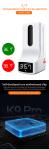 New 2021 Large Volume 1000ml Touchless Automatic Liquid Spray Alcohol Gel Hand