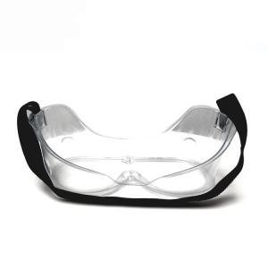 Quality Flexible Medical Eye Goggles Full View Frame Water Proof Blocking Saliva Droplets wholesale