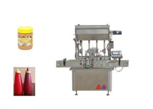 Quality Semi - Liquid Sauce Paste Bottle Filling Machine 50ml - 1000ml Filling Volume wholesale