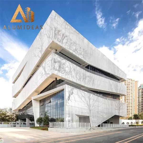 Aluminum wall cover