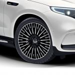 Cast Gloss Black 5x112 8J 21 Inch Alloy Wheels For EQC SUV N293