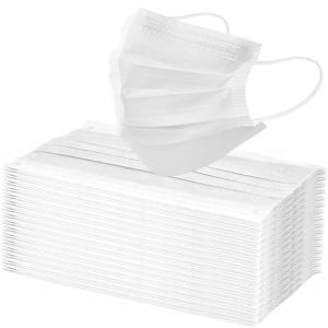 Quality White Disposable Face Mask Absorbs Hot Air High Elastic Ear Hanging wholesale