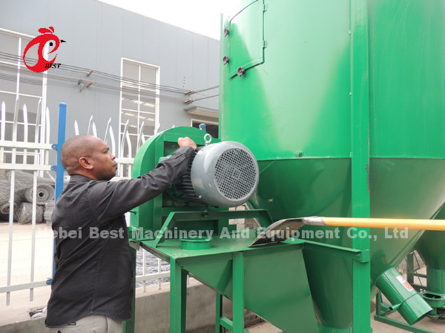 Chicken 1 Or 2 Tons Small Poultry Feed Mill Machinery Full Automatic Star