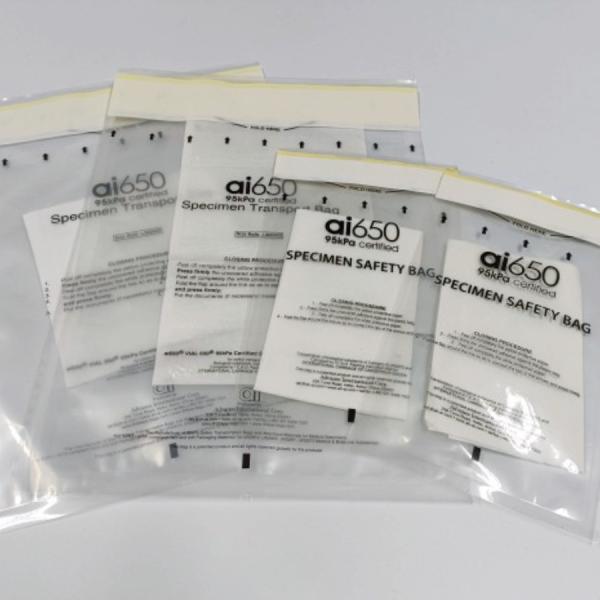Disposable 95kpa Customizable Bag For Specimen Shipping