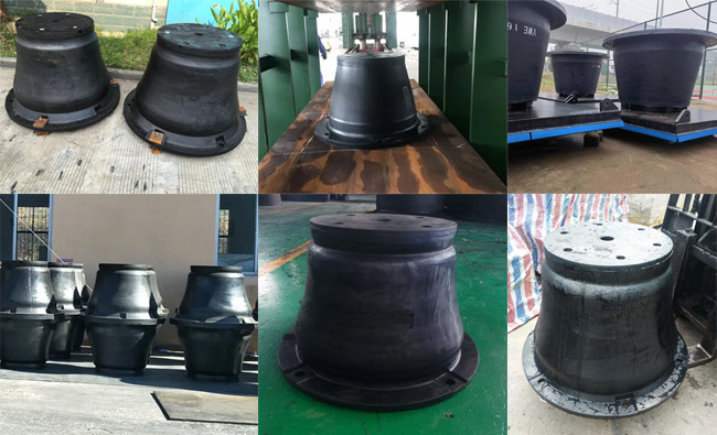 Durability Customizable Cone Shaped Dock Fenders Mooring Marine 2000mm