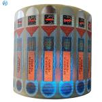 Customized Tax Stamp Duty Security Paper Adhesive Holographic Design For Wine