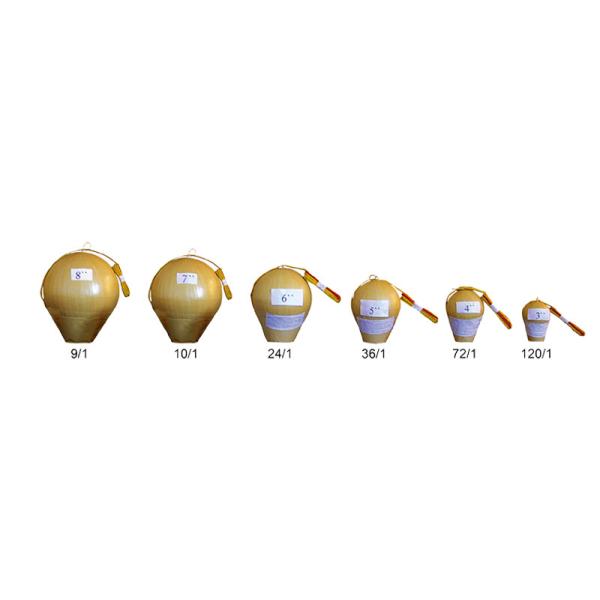 Chinese Professional Ball Shaped Fireworks 6 Inch Festivals Artillery Display