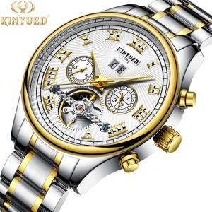 Quality Hardlex Glass Automatic Tourbillon Watch High Hardness Stable Performance wholesale