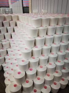 Quality Raw White Recycled Polyester Sewing Thread 40S/3 wholesale