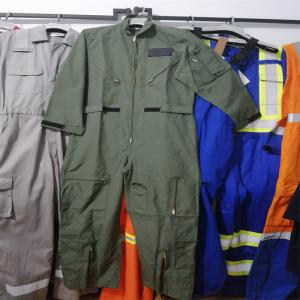 Quality Fire Resistant Nomex Inherent Aramid Flight Suit Aramid 3A Plain Weave wholesale