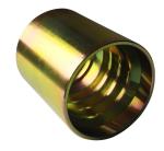 Ferrule SAE 100 R1AT Industrial Hydraulic Fittings , EN 853 Steel Hydraulic Hose