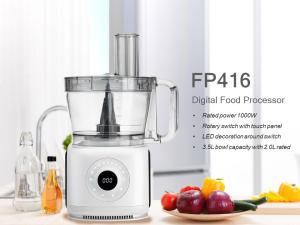 Quality 3.5L Bowl 1000W Digital Food Processor FP416 wholesale