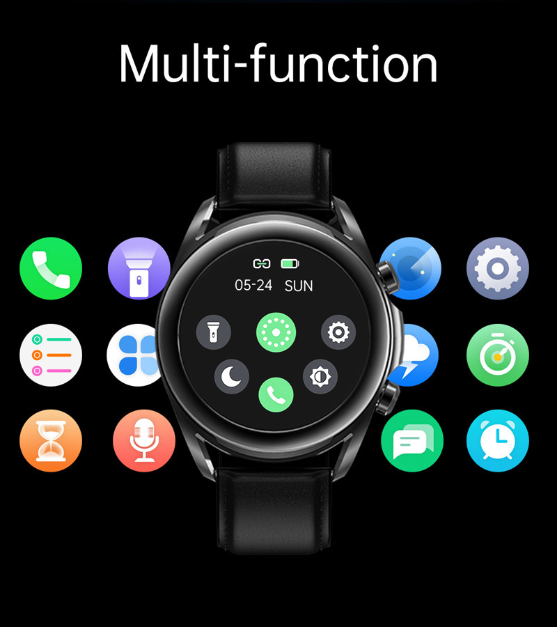 T12 SP02 Calorie Counter Watch With 500Nits 1.85 Inch TFT Screen