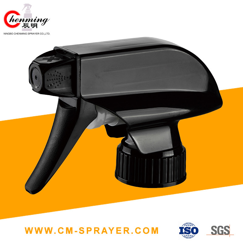 28-400 28/410 Plastic Trigger Sprayer Black Water Fine Mist Bottle Lids Adjustable Nozzle Leak Proof
