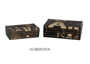 Quality S19.5 Vintage Leather Trunk wholesale