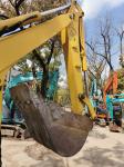 Used Japan komatsu pc20mr mini excavator with original engine
