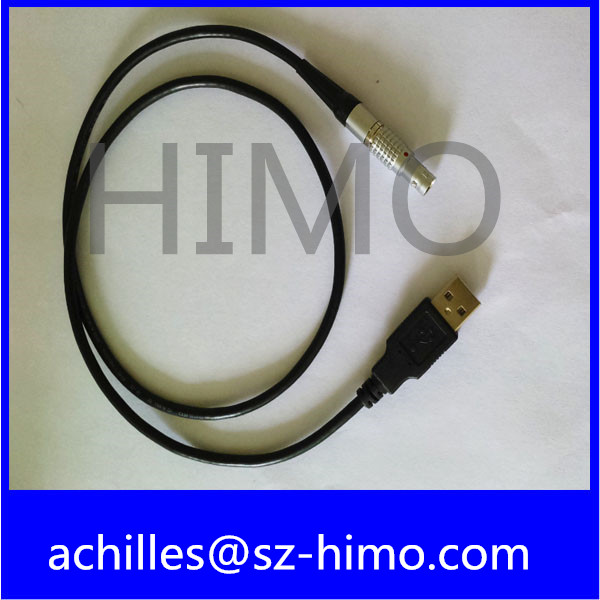 cable with 5 6 78 9 10 pin lemo connector FGG EGG B series