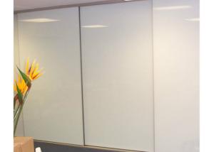 Quality Fashion White Back Painted Glass 3mm Thickness For Wall Decoration / Furniture wholesale