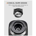 Stainless Steel Electric Conical Burr Coffee Grinder Espresso Coffee Press 19