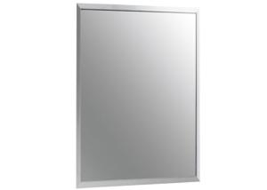 Quality White Framed Bathroom Mirror / Decorative Bathroom Wall Mirrors Punch Free Installation wholesale
