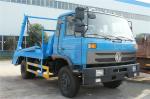 Swing Arm 8cbm Waste Removal Trucks Dongfeng 170hp Refuse Rubbish Collection
