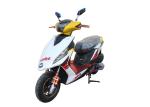 gas motor scooter 125cc 150cc GY6 engine 152QMI 157QMJ alloy wheel white and